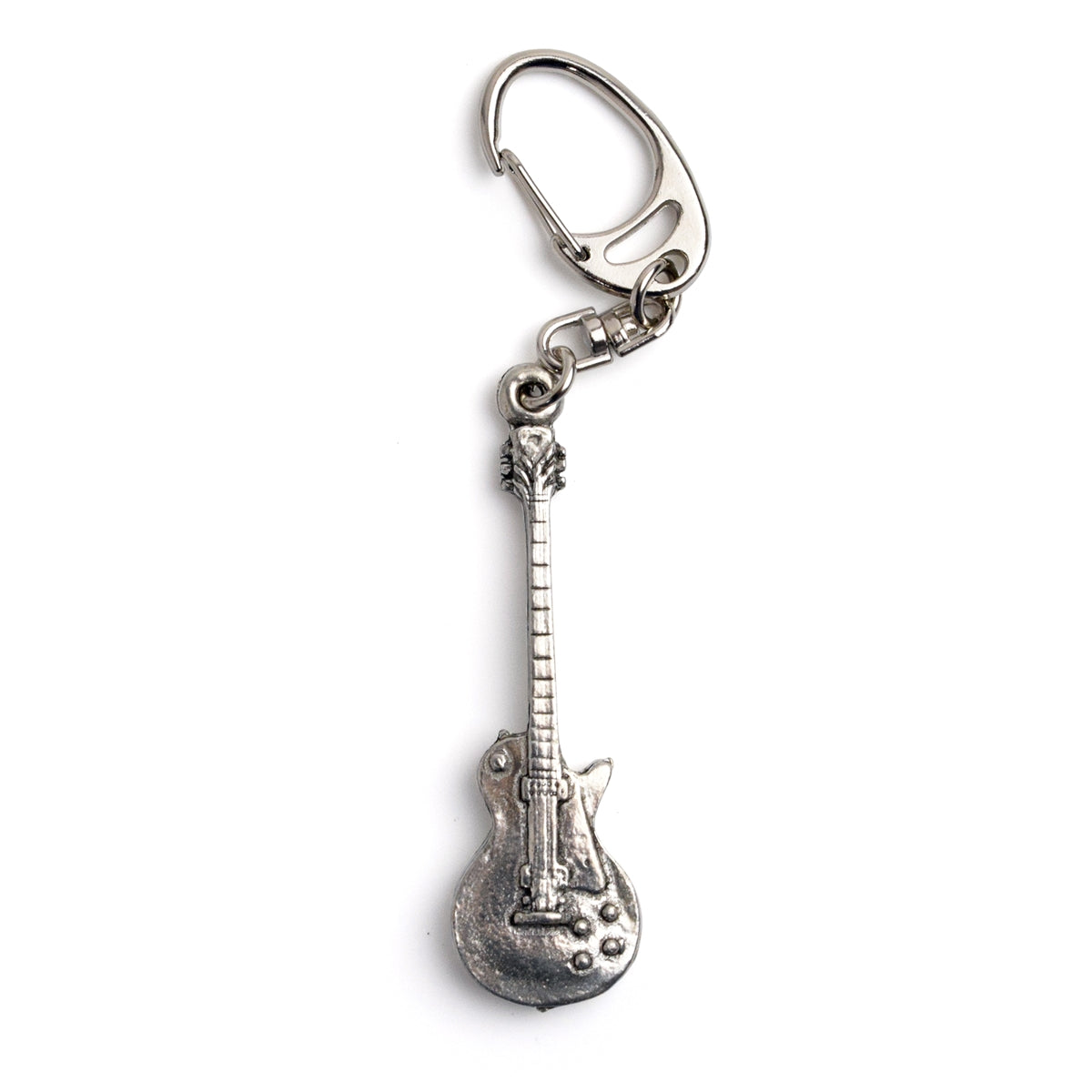 Gibson Guitar Pewter Keychain