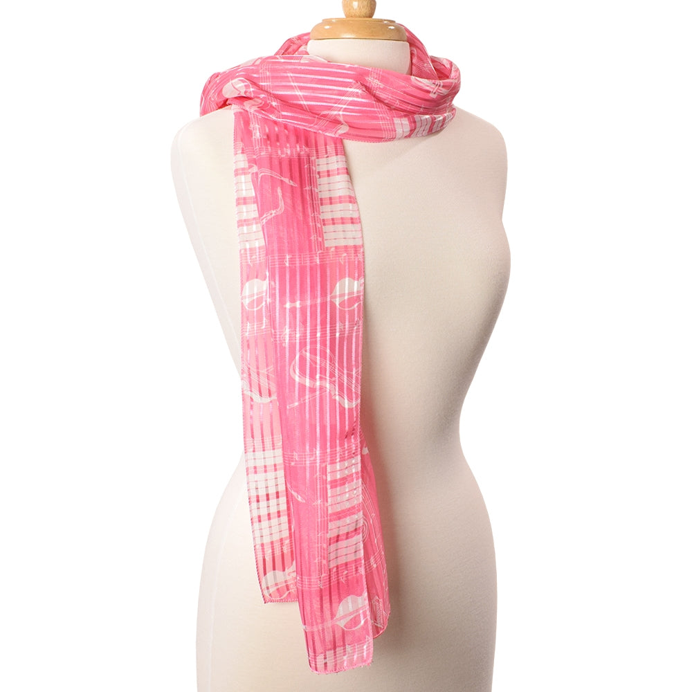 Fashion Scarf - Pretty in Pink