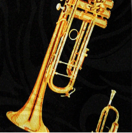 Handmade Tie - Trumpets