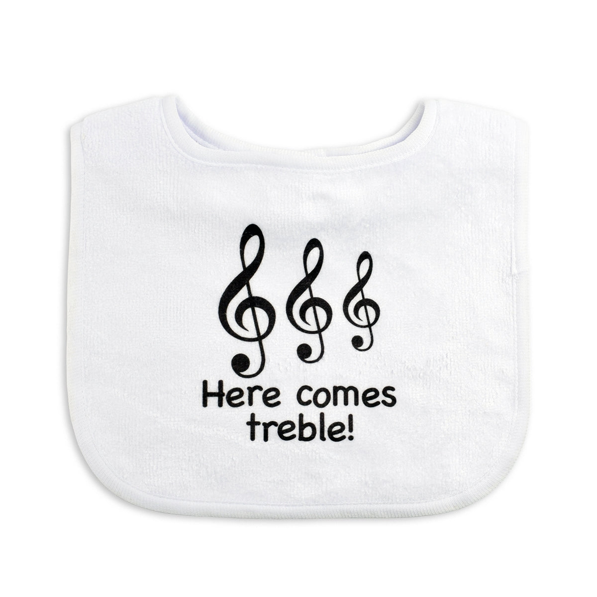 Here Comes Treble Bib