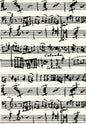Greeting Card - Music Manuscript