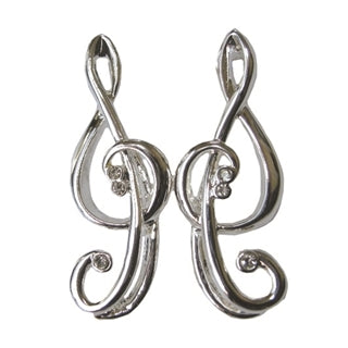 Treble Clef Earrings