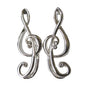 Treble Clef Earrings