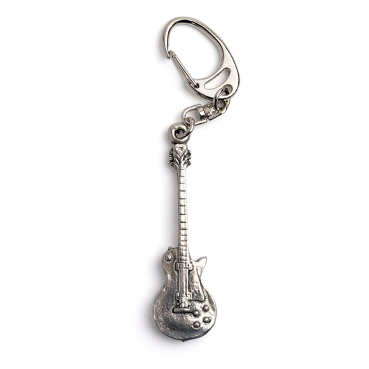 Gibson Guitar Pewter Keychain