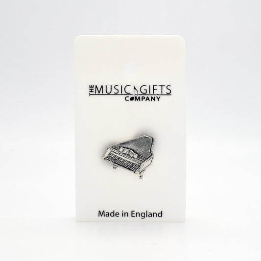 Piano Pewter Pin