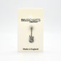 Electric Stratocaster Guitar Pewter Pin