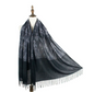 Moonlit Night Pashmina Scarf with Treble Clefs