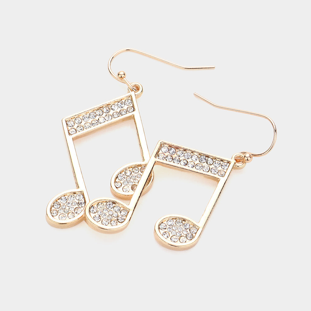 Showstopper Sparkle Notes Earrings