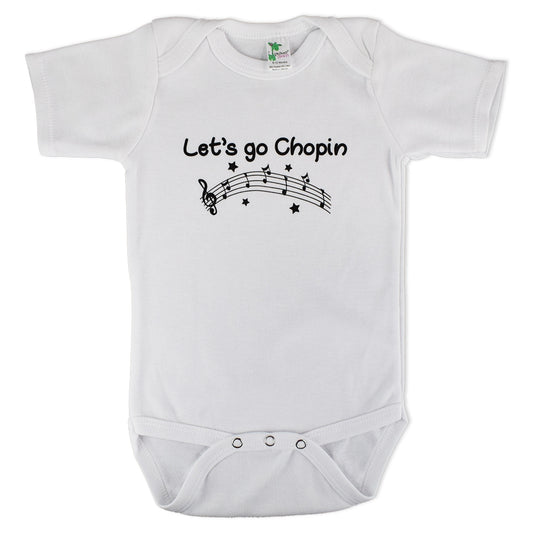 ONESIE-Let's Go Chopin (6-12 months)