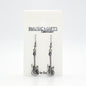 Electric Guitar Pewter Earrings