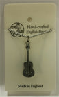 Spanish Guitar Pewter Necklace