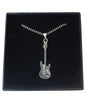 Electric Guitar Pewter Necklace
