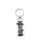 Musical Score Leather Keychain