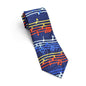 Handmade Tie - Navy with Music Notes