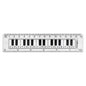 Clear and Black Keyboard 6in Ruler