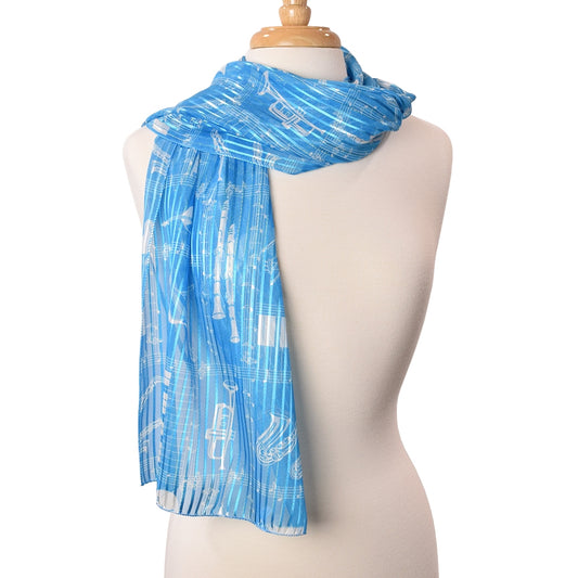Fashion Scarf - Beautiful Blues