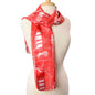 Fashion Scarf - Red Keyboard