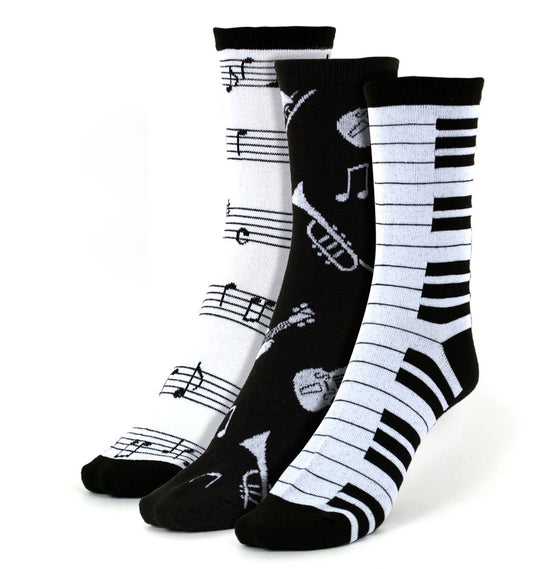 Musical Sock Trio, Set of 3
