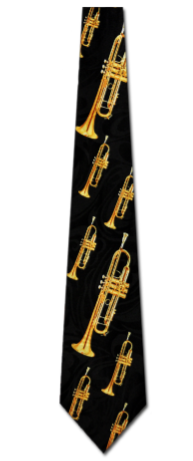 Handmade Tie - Trumpets